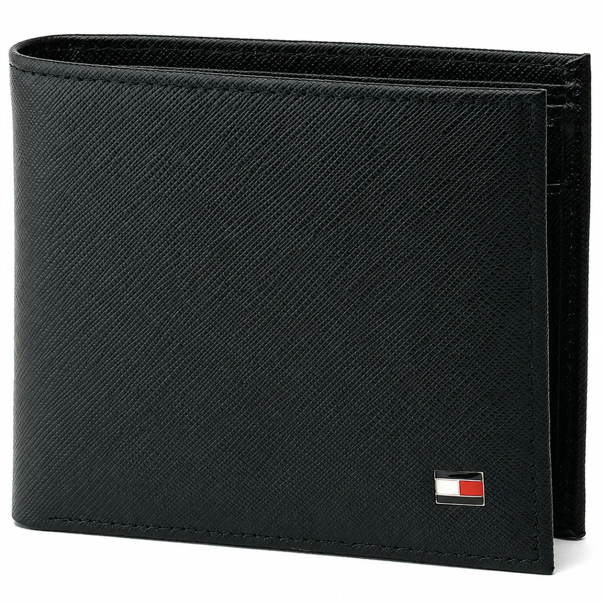 tommy hilfiger wallet for men black