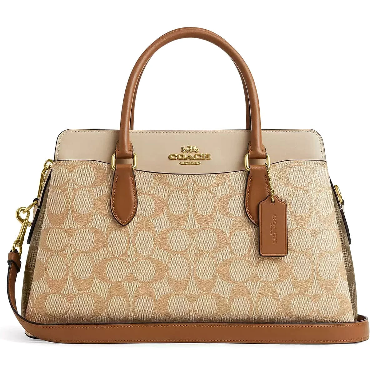 COACH Light Khaki – Khaki Multi Women Crossbody Bag CS553 IMWQ4