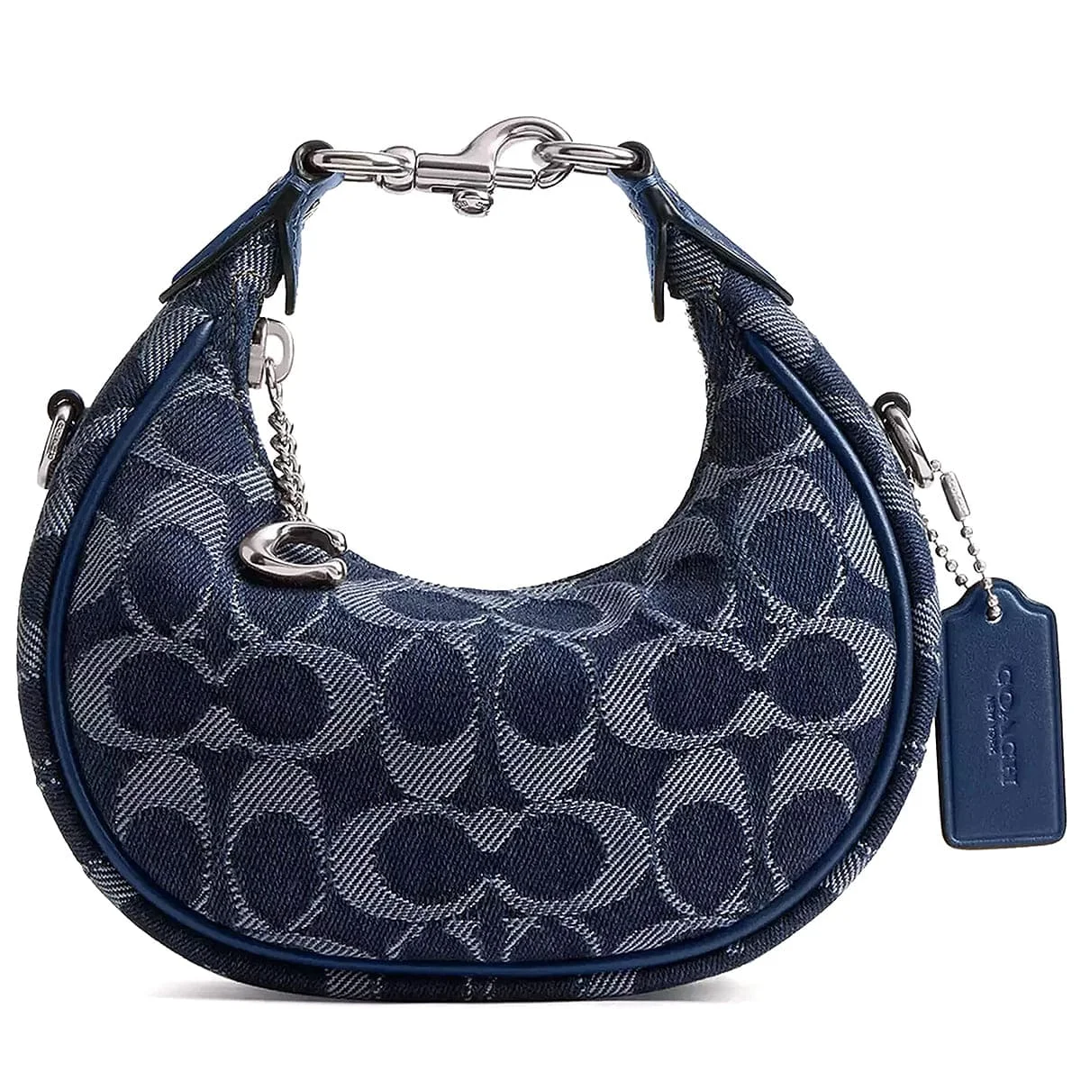 COACH Blue Women Shoulder Bag CAO04 LHRHY