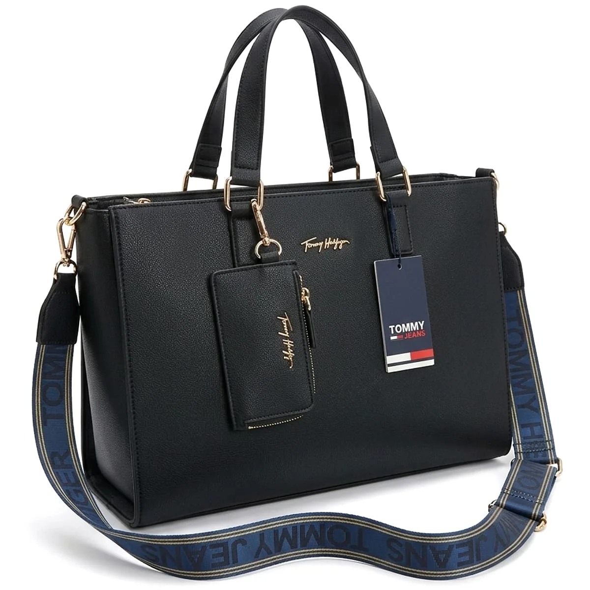 Tommy Hilfiger Black Women Handbag Aw0Aw11181