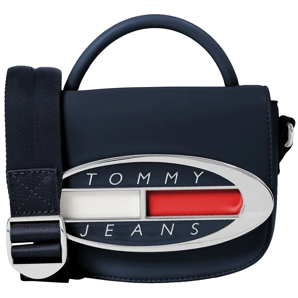 Tommy Hilfiger Navy Blue Women Handbags Aw0Aw15811 Dark Blue