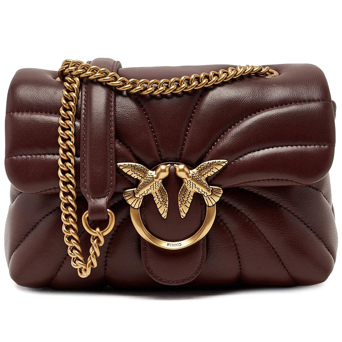 Pinko Burgundy Women Shoulder Bag Cross Body Bag 100038A1Exl86Q