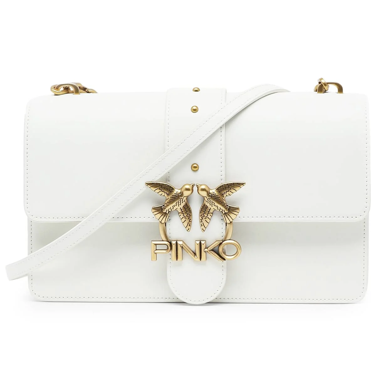 Pinko White Women Shoulder Bag Cross Body Bag 7 Cl Pe 21 Pltt 1P228G Y6Xt