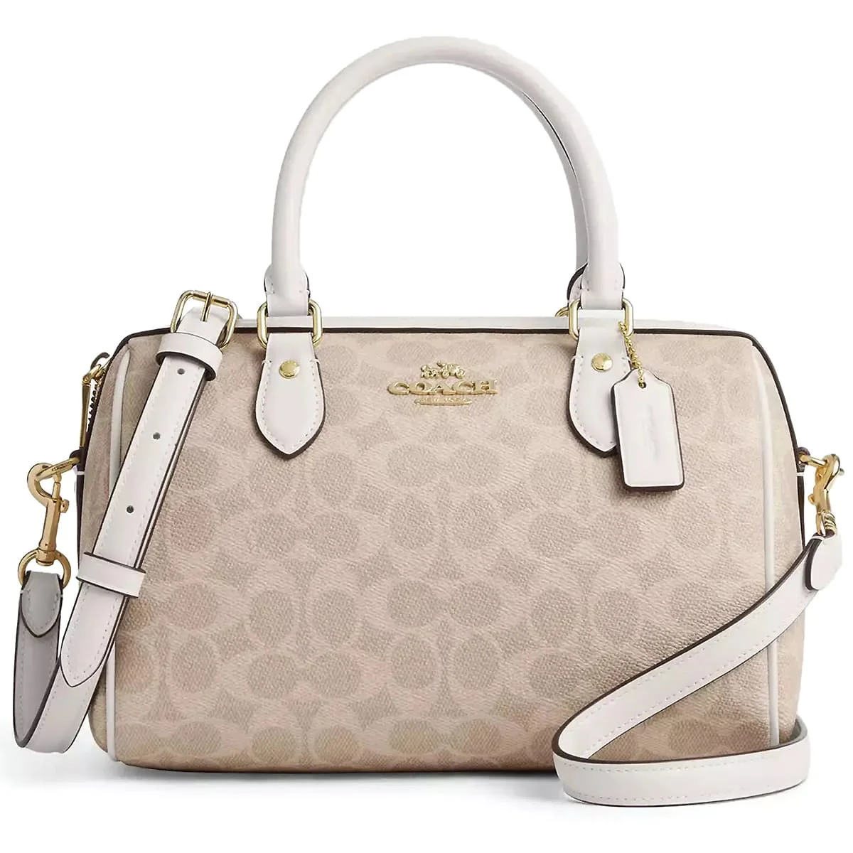 Coach Gold Sand Chalk Women Handbag Cv961 Imxdm