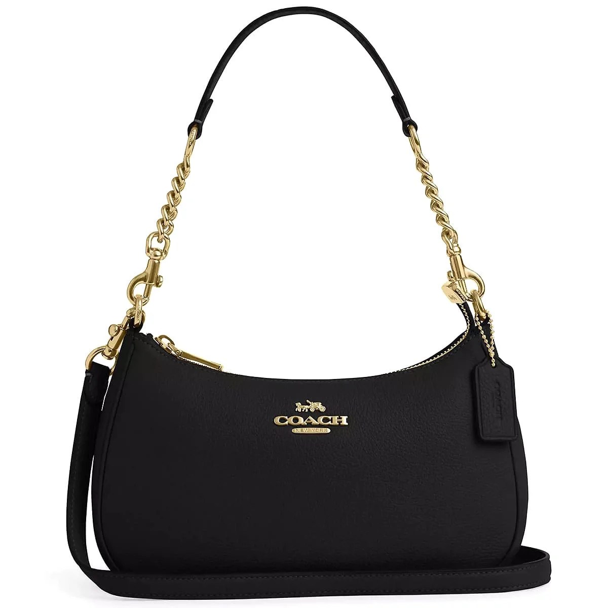 Coach Gold Black Women Shoulder Bag Cv934 Imblk