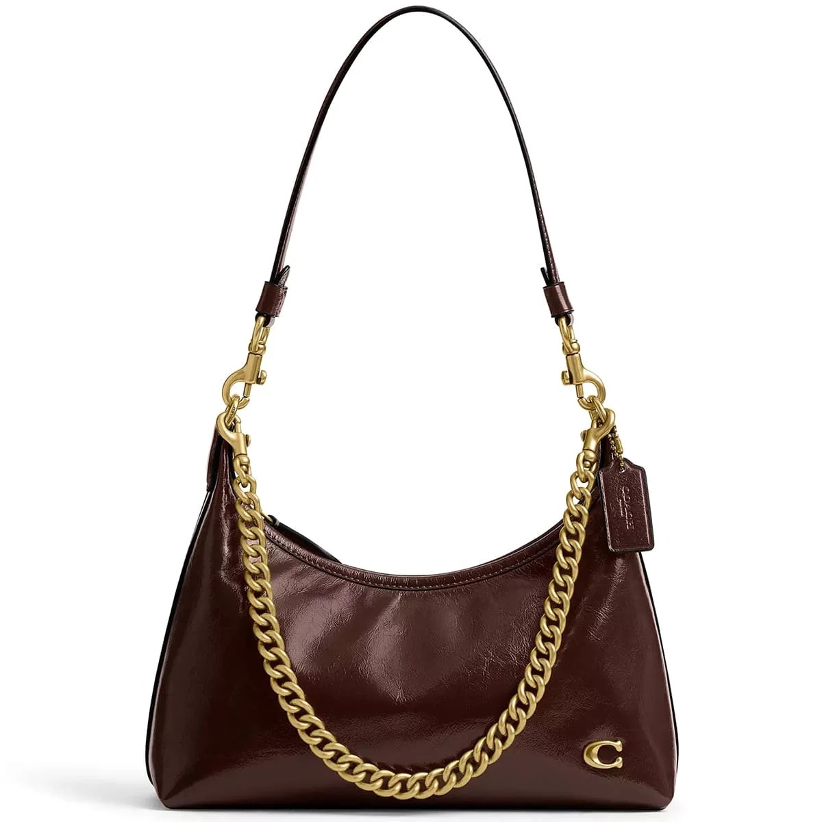 Coach Dark Brown Women Shoulder Bag Cad75 B4Mpl