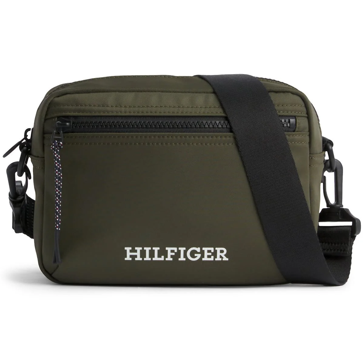 Tommy Hilfiger Green Olive Men Cross Body Bag Am0Am11546