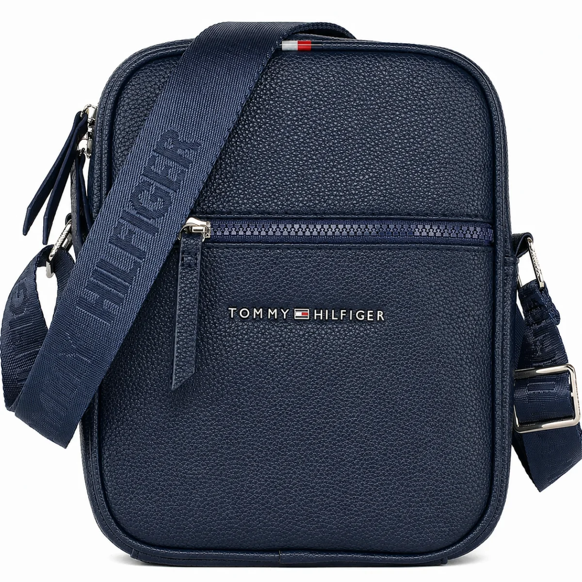 Leather Tommy Hilfiger Crossbody Messenger Shoulder Navy Blue Men bag