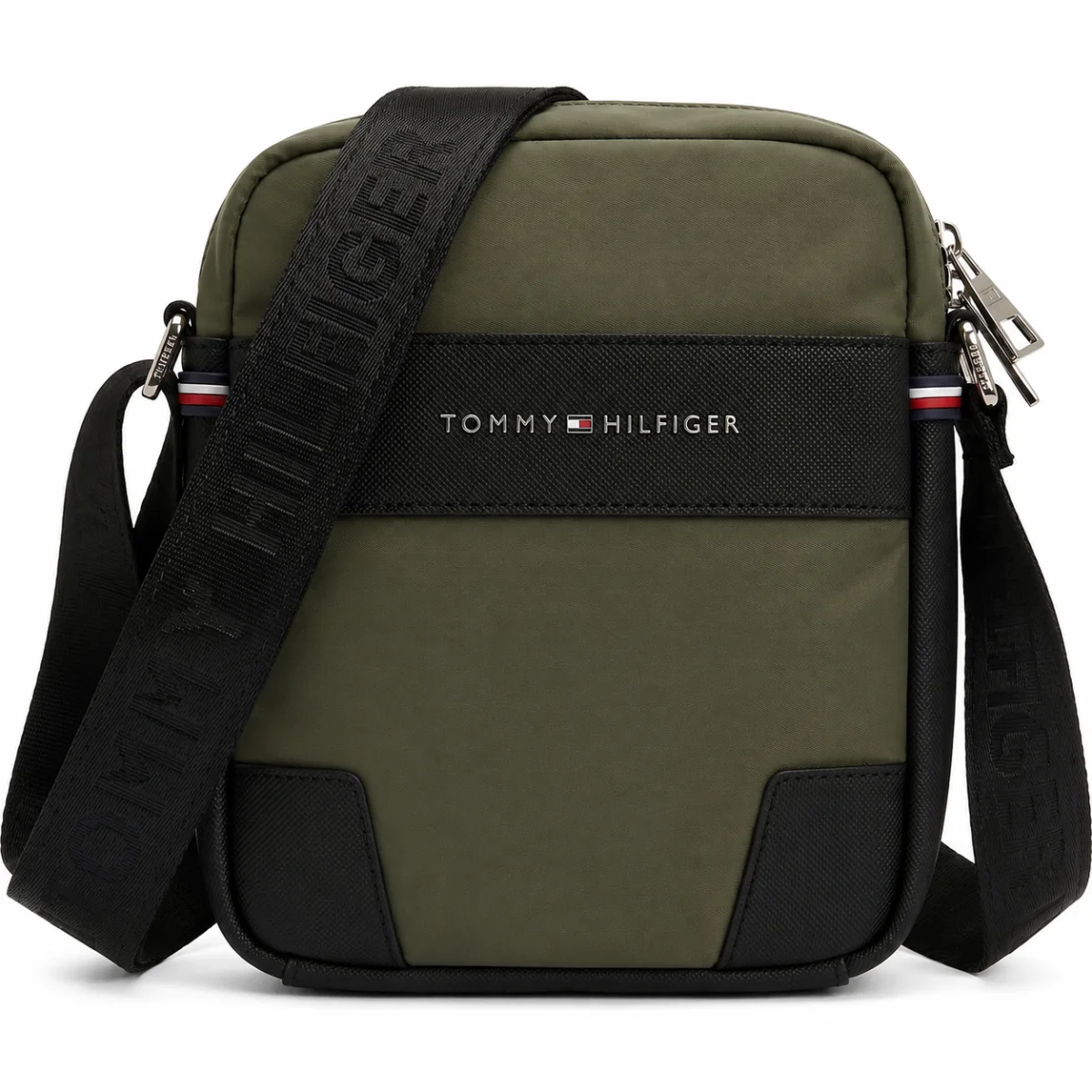 Tommy Hilfiger Men’s Olive Green Crossbody Bag