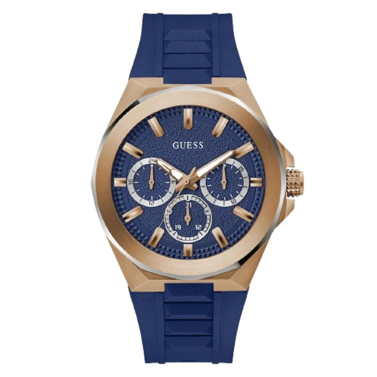 GUESS Dashboard Men's Blue Multi-Function Watch GW0799G2