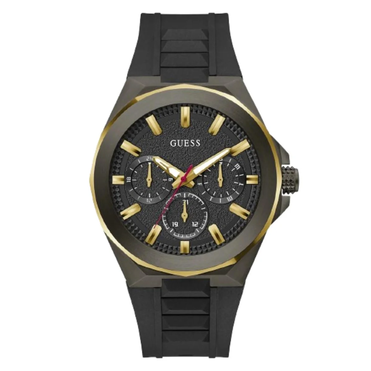 GUESS Dashboard Men’s Black Multi-Function Watch GW0799G1