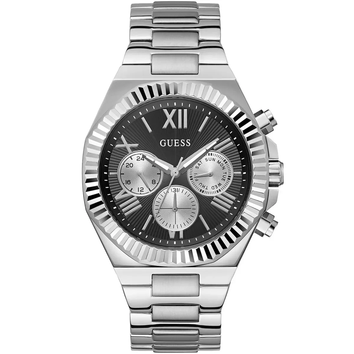 Guess Watch SILVER For Men GW0703G1
