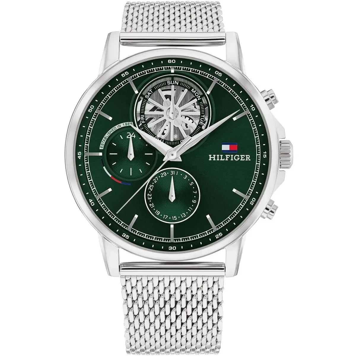 Tommy Hilfiger silver Watch For Men 1710608
