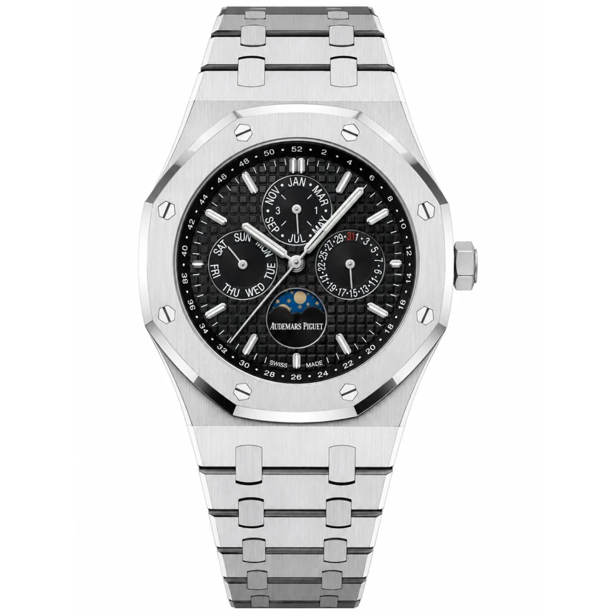 Audemars Piguet Royal Oak Perpetual Calendar Automatic Stainless Steel Watch