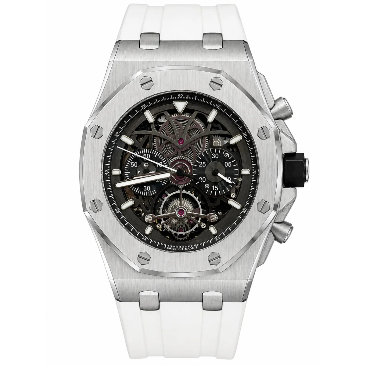 Audemars Piguet Royal Oak Offshore Automatic Skeleton Chronograph Stainless Steel Watch