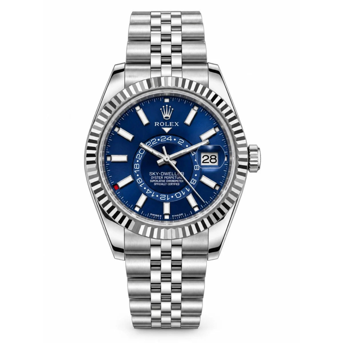 Rolex Sky-Dweller Automatic Blue Dial Stainless Steel Watch