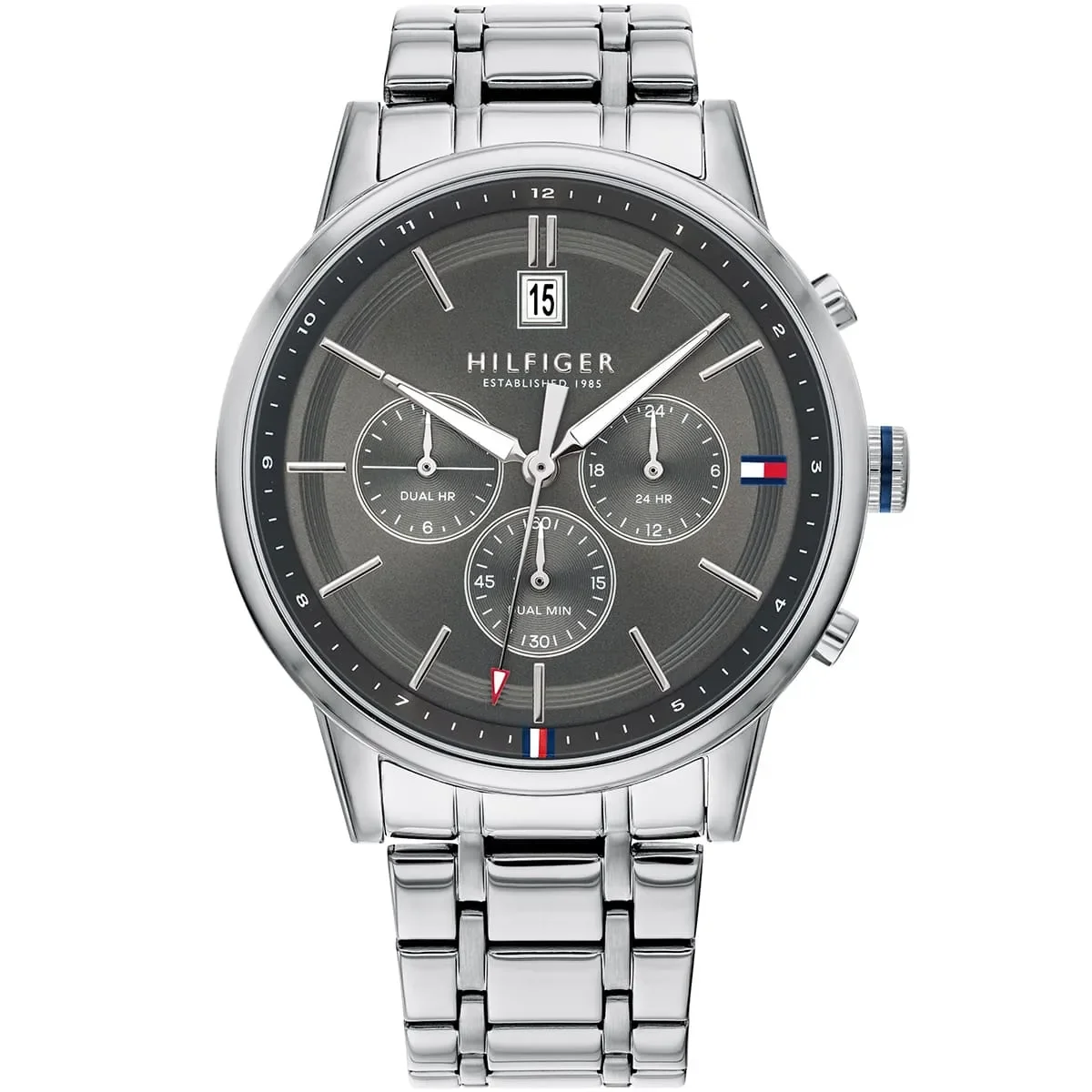 Tommy Hilfiger silver Watch For Men 1791632