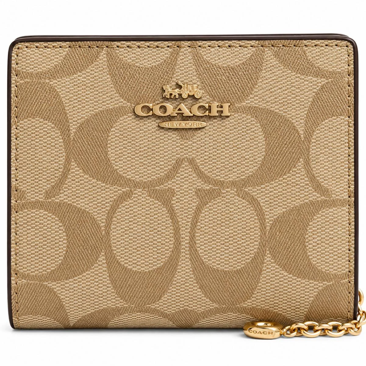 COACH Women’s Signature Snap Wallet C3309 IMS5U
