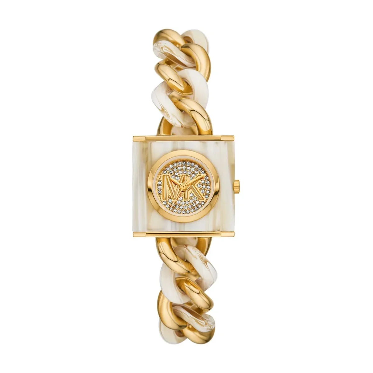 Michael Kors Women’s MK4809 MK Chain Lock Watch