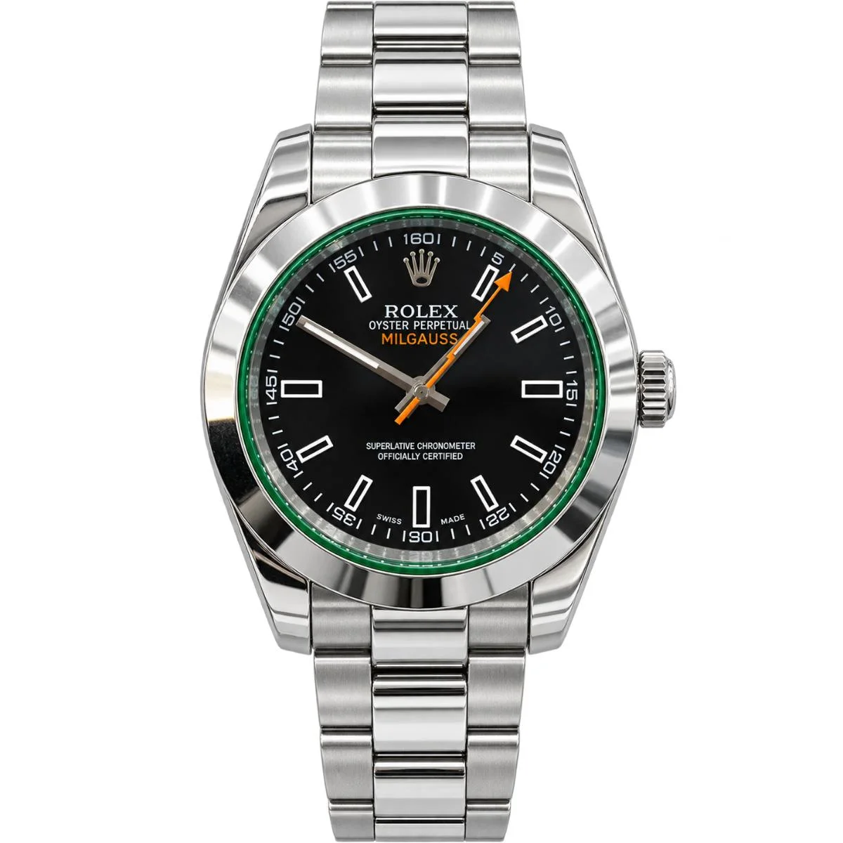 Rolex Milgauss m116400GV-0001 Watch For Men – Black Dial