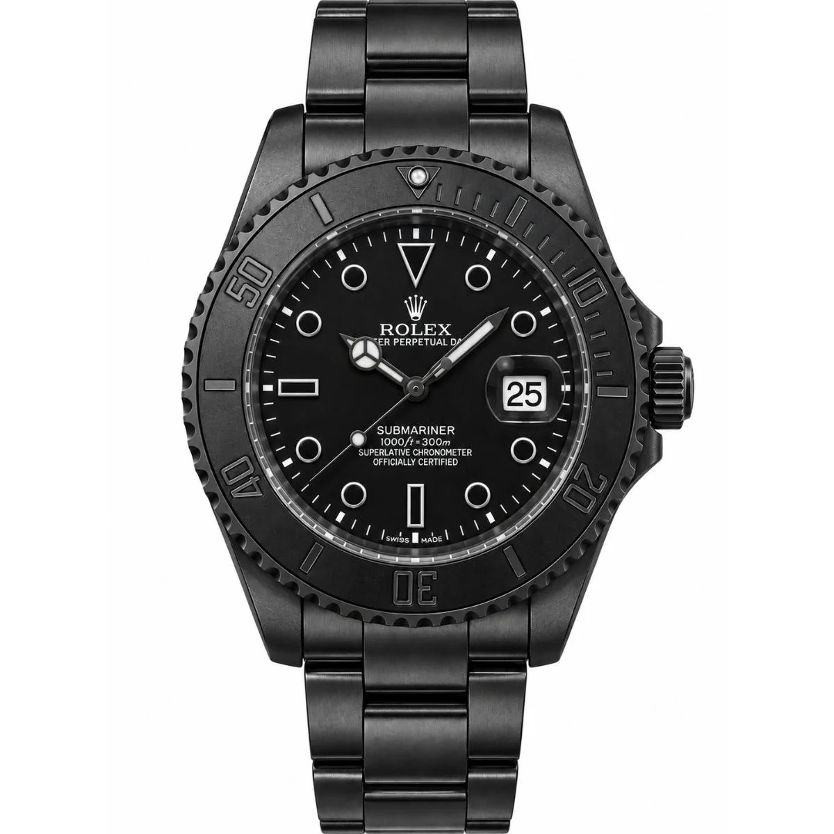 Rolex Deepsea Phantom Black Automatic Watch For Men – Black