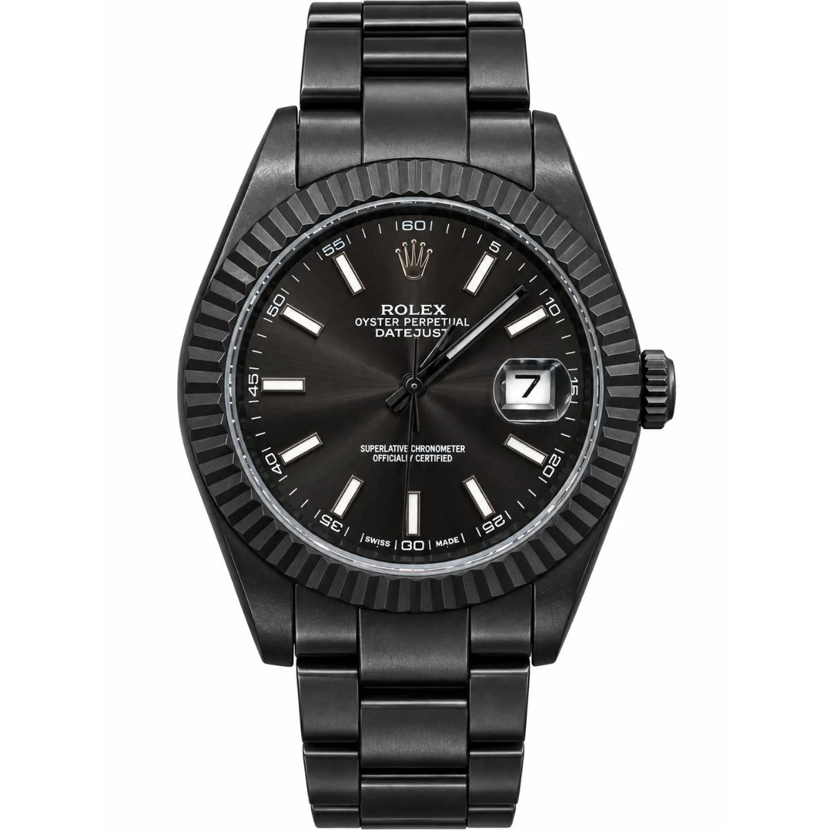 Rolex Datejust 41mm 126334 DLC-PVD Automatic Watch For Men